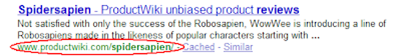 Contoh Link di SERP