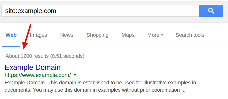 indexed page