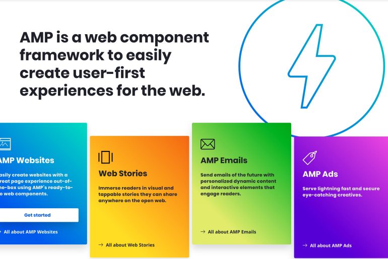 AMP website