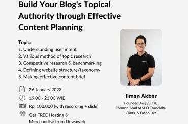 Poster Webinar #2 DailySEO ID