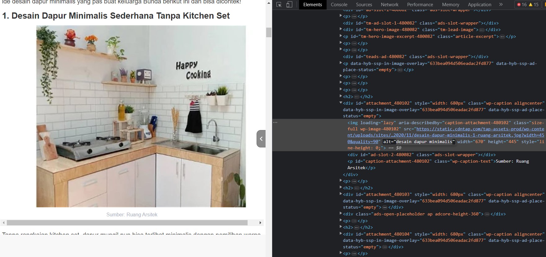 contoh alt text image