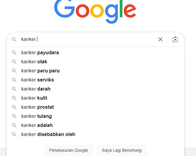 google autocomplete atau sugesti google