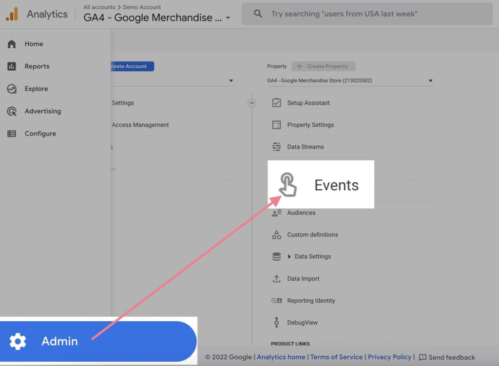 admin and event