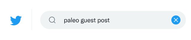 cari guest post di twitter