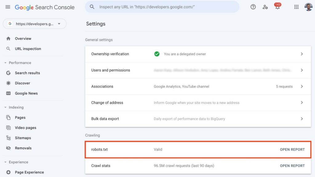 laporan robots txt google search console