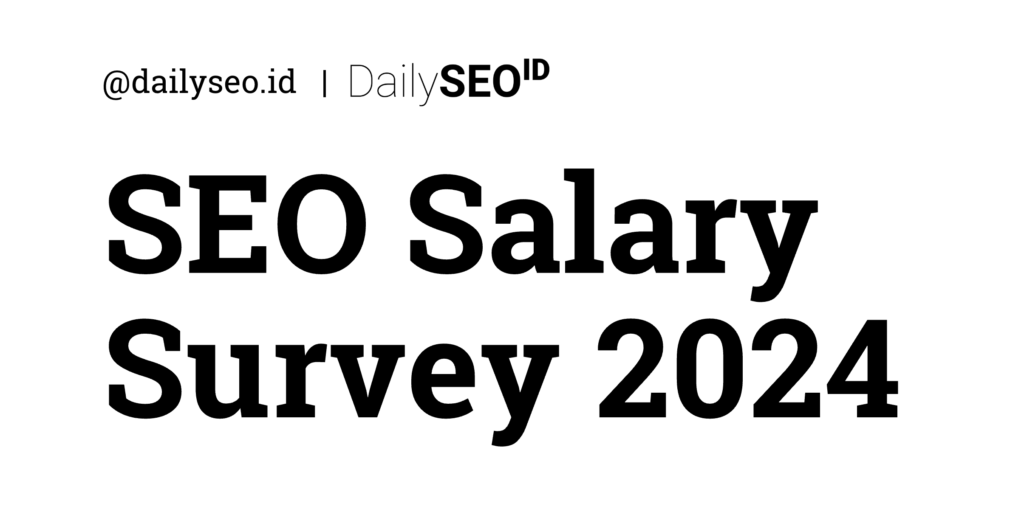 SEO Salary Survey 2024