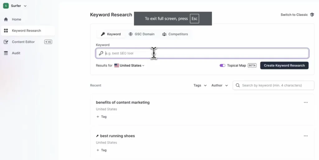 Tools AI untuk seo konten