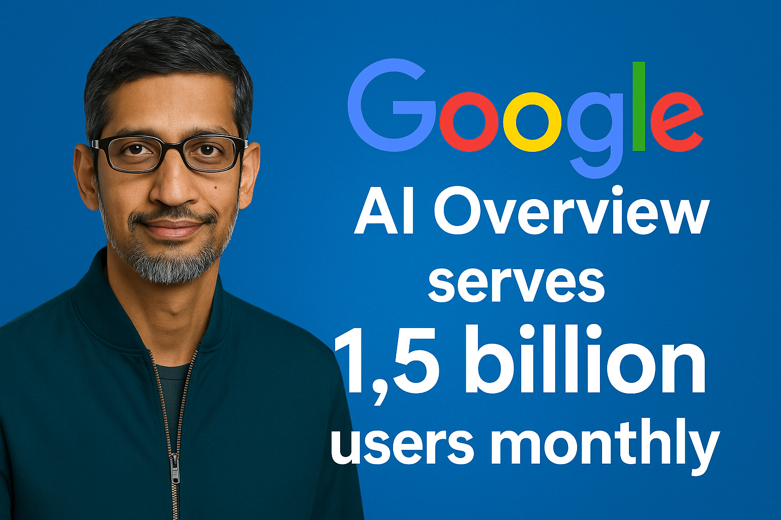 Google AI Overview Kini Layani 1,5 Miliar Pengguna per Bulan – Ini Kata  Sundar Pichai - DailySEO ID