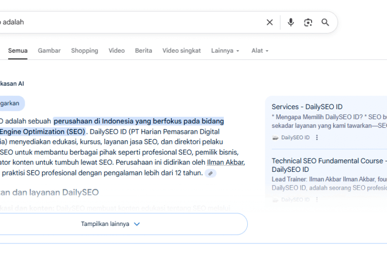 ai overview dailyseo id