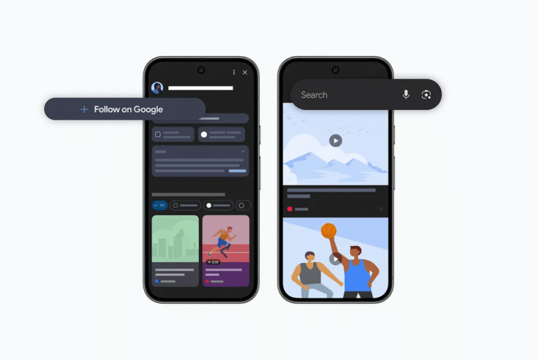 follow website di google discover