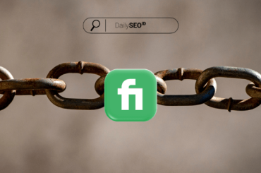 ilustrasi beli backlink di fiverr - rantai dengan logo fiverr