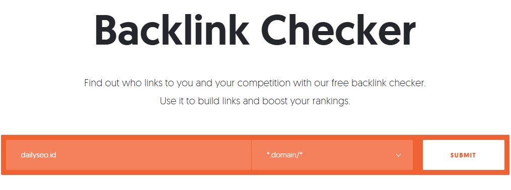 cek backlink gratis di ubersuggest neil patel