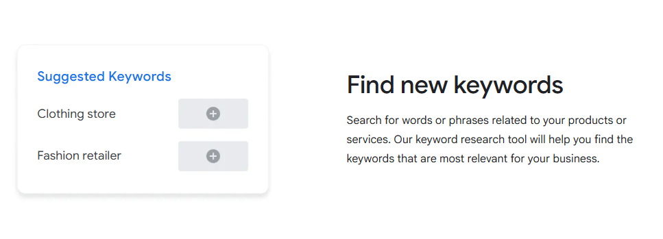 google keyword planner