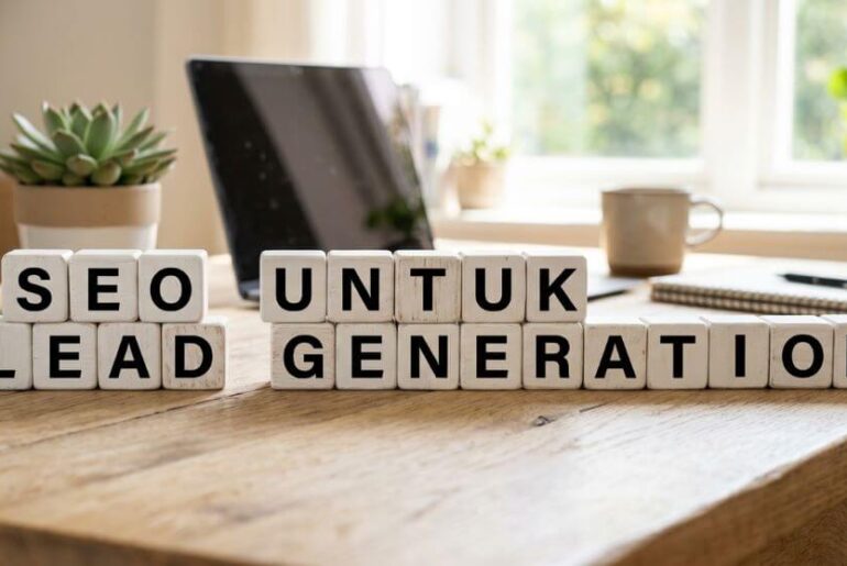 teks seo untuk lead generation pada kubus putih