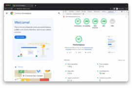 google lighthouse report