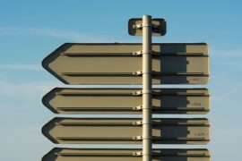 navigation sign