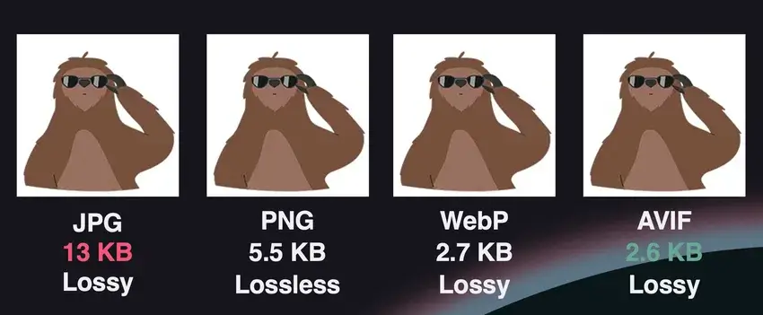 perbandingan jpg vs png vs webp vs avif requestmetrics