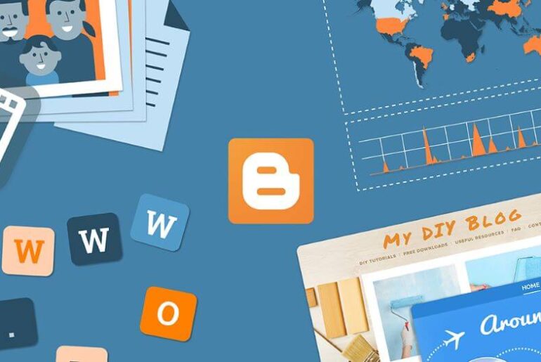 blogger logo juga dikenal sebagai blogspot